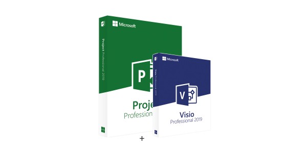 Πακέτο Project Professional 2019 & Visio Ηλεκτρονική Άδεια