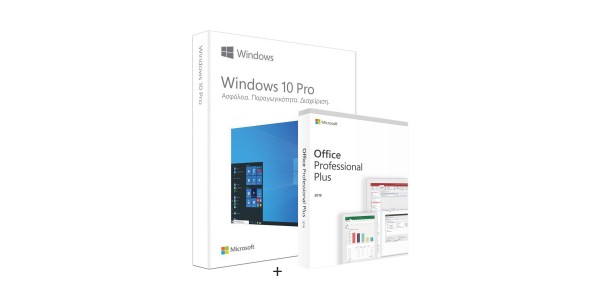 Πακέτο Windows 10 Pro & Office 2019 Pro Plus Ηλεκτρονική Άδεια
