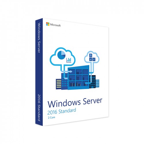 Windows Server 2016 Standard 2 Core 9EM-00124 Ηλεκτρονική Άδεια